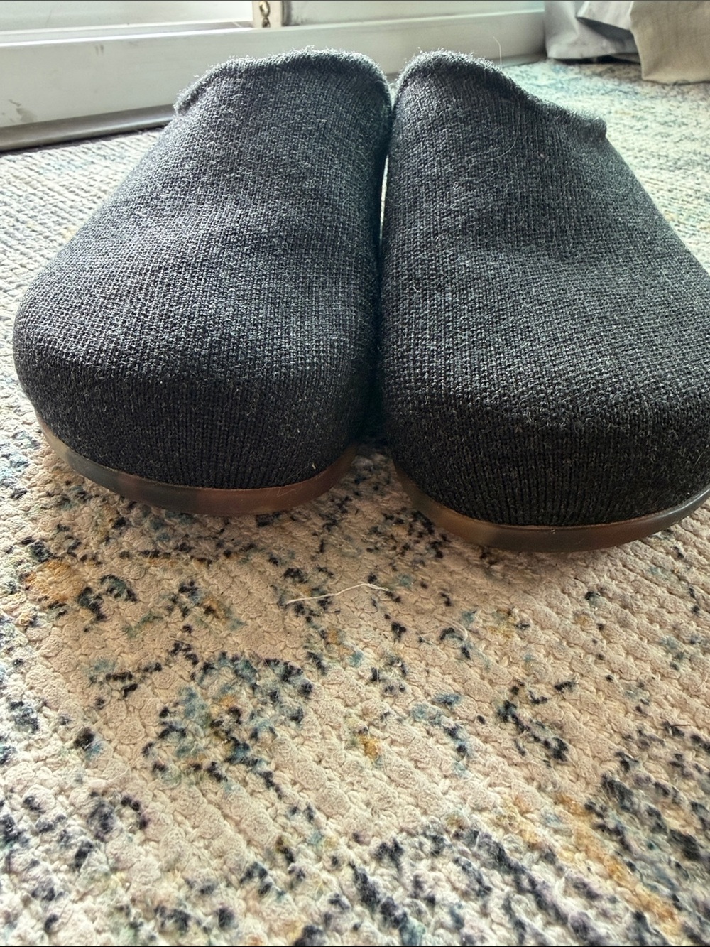 Rothy's Women's Casual Clog Shoes, Soft Black, Size 9 - Picture 7 of 7